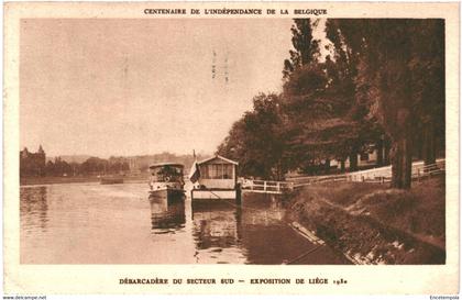 CPA  carte postale Belgique  Liège Exposition de Liège de 1930 Débarcadère    VM62215