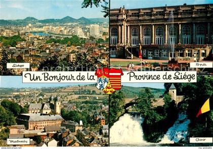 Liege Luettich Teilansichten von Liege Spa Malmedy und Coo