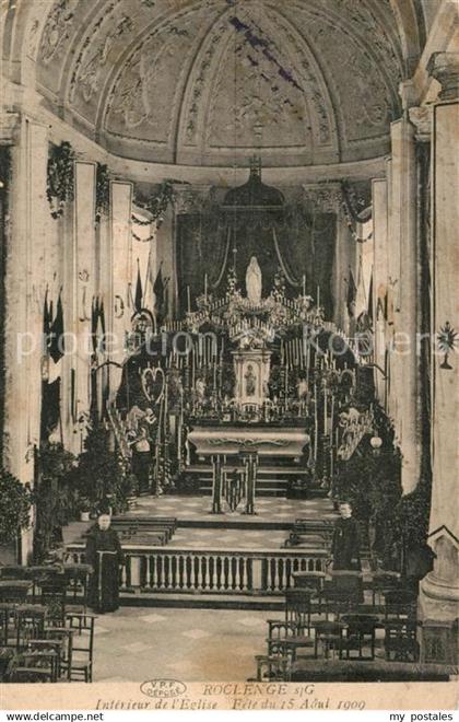 Roclenge-sur-Geer Interieur de l'Eglise