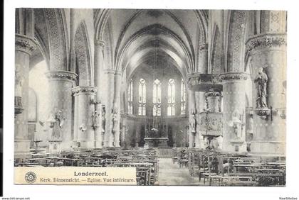 Londerzeel - Kerk binnenzicht.