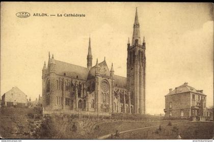 CPA Arlon Aarlen Wallonien Luxemburg, Kathedrale