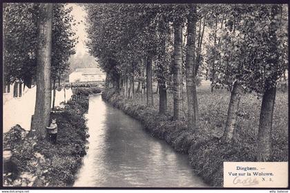 +++ CPA - DIEGHEM - DIEGEM - Vue sur la Woluwe   //