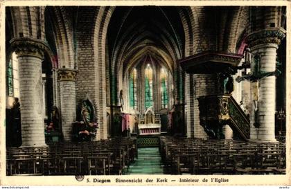 DIEGEM / INTERIEUR KERK