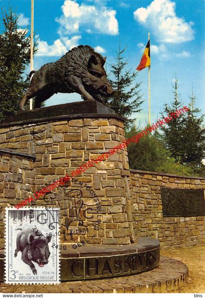 Monument aux Chasseurs Ardennais - Martelange
