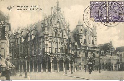 CPA Malines Hotel de Ville