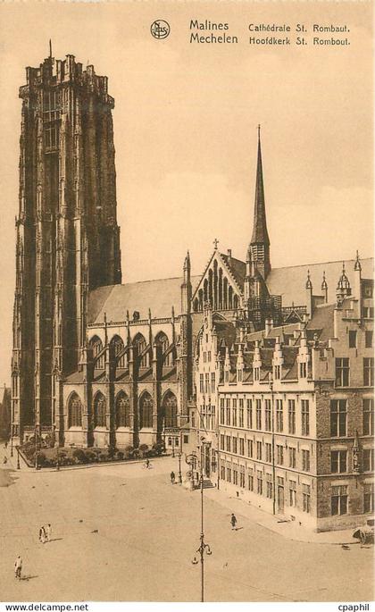 CPM Malines Cathedrale St Rombaut