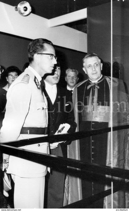 Postcard / ROYALTY / Belgique / roi Baudouin / koning Boudewijn / Mechelen / 1963 / Leo Suenens
