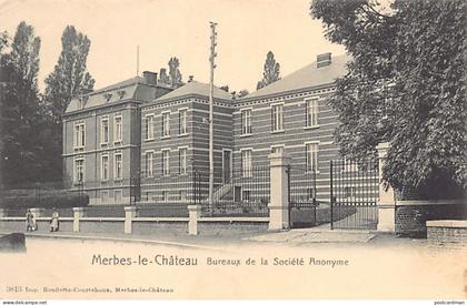 Belgique - MERBES-LE-CHÂTEAU (Hainaut) Bureaux de la Société Anonyme
