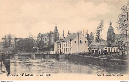 Belgique - MERBES-LE-CHÂTEAU (Hainaut) Le pont