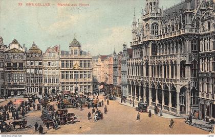 BRUXELLES - Marché aux Fleurs