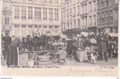 Bruxelles - Marché aux Fleurs, Grand'Place