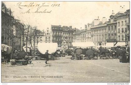BRUXELLES MARCHE DU GRAND SABLON