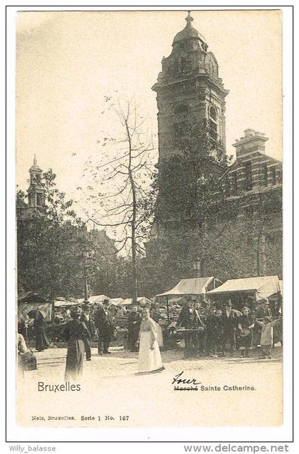 "Bruxelles - Marché Sainte Catherine"