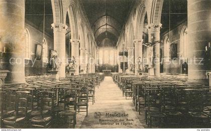 Meulebeke Binnenzicht de Kerk