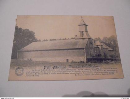 PETIT MODAVE Ferme de Petit Modave  Carte Postale PK CP AK