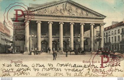 BRUXELLES THÉATRE ROYAL DE LA MONNAIE    BELGICA BELGIQUE TEATRO THEATER  theatrecollection