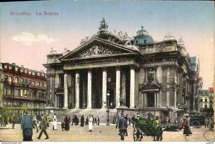CPA Bruxelles La Bourse