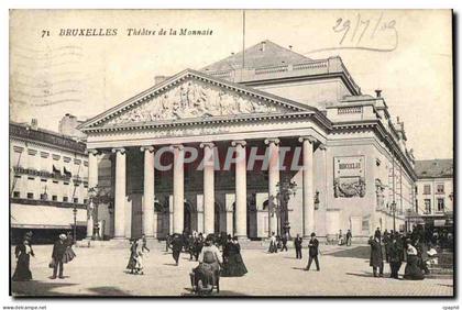 CPA Bruxelles Theatre de la Monnaie