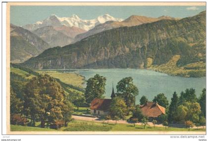 POSTAL   EIGER - MÖNCH -JUNGFRAU  -MACIZOS MONTAÑOSOS EN LOSALPES SUIZOS