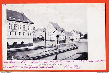 00080 ◉ NAMUR ◉ Musée Archeologie Archeologisch museum Péniche Binnenvaartschip ◉ à Joseph PANTEL Kasteel Gemert ◉ V.E.D