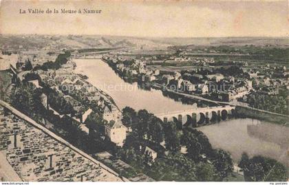 NAMUR-sur-Meuse Belgie La Valle de la Meuse a Namur
