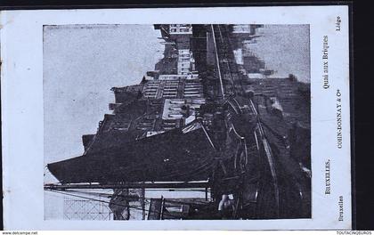 BRUXELLES 1900 QUAI AUX BRIQUES