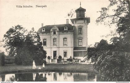 [-15%] BELGIQUE - Neerpelt - Villa Schulte - Bâtiment - Etang - Femme - Jardin -