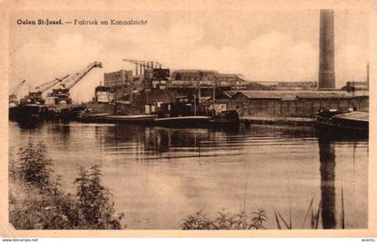 OLEN ST JOZEF  / FABRIEK EN KANAAL