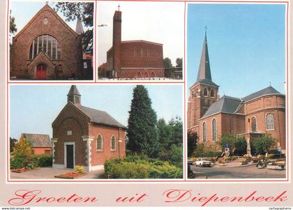 A5103 Belgium Groeten uit Diepenbeek several views