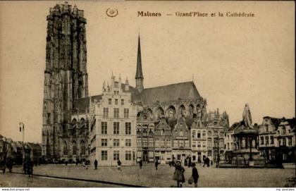 Malines Mechelen Flandre Malines Cathedrale Grand Place