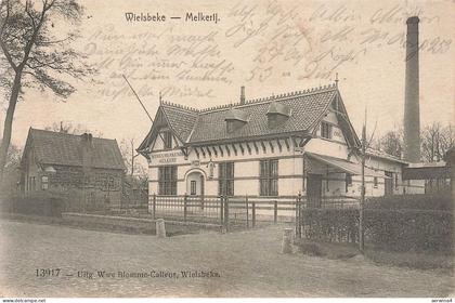 Molkerei in Wielsbeke Flandern Belgien Postkarte AK 1916
