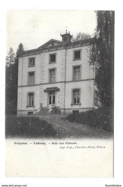 Ottignies - Chateau - Bois des Chénois.