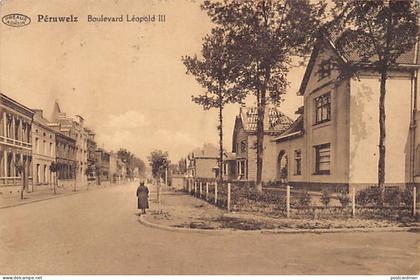 Belgique - PÉRUWELZ (Hainaut) Boulevard Léopold III