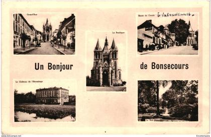 CPA Carte Postale Belgique  Bonsecours Un Bonjour de Bonsecours Multi Vues  1948 VM100783