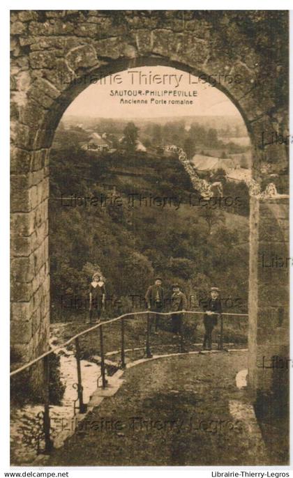 CPA Sautour - Philippeville  Ancienne Porte Romaine