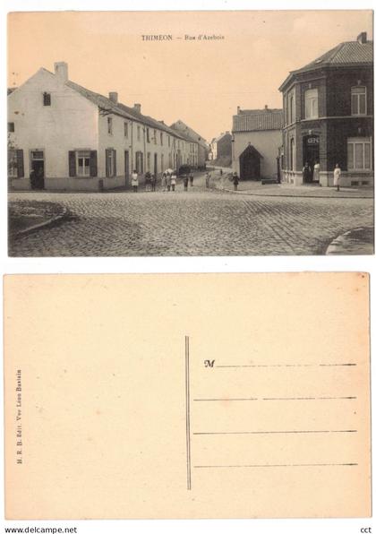 Thiméon  Pont-à-Celles   Rue d'Azebois