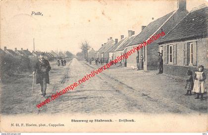 Steenweg op Stabroeck - Drijhoek - F. Hoelen - Putte