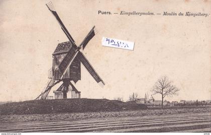 Puurs - Kimpelbergmolen - Moulin.(  see scans )