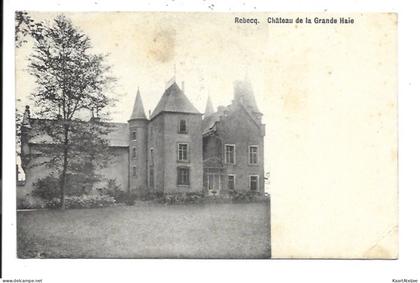 Rebecq - Chateau de la Grande-Haie.