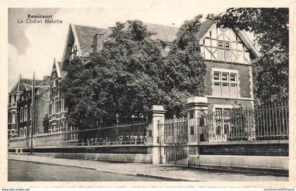 [-15%] BELGIQUE - Remicourt - La Châtel Melotte - vue panoramique - Carte Postale Ancienne