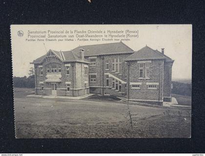 Sanatorium Provincial de la Flandre Orientale à Hynsdaele (Renaix) Pavillon pour fillettes