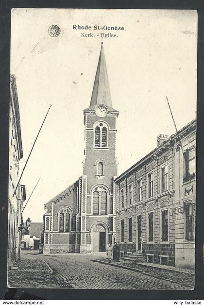 +++ CPA - RHODE ST GENESE - ST GENESIUS RODE - kERK - eGLISE  //