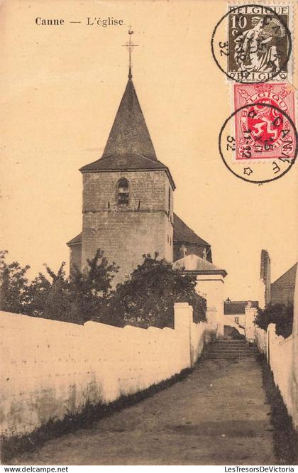 [-15%] BELGIQUE - Riemst - Canne - Léglise - Henri Ka Quet - Montegnée - Carte postale ancienne