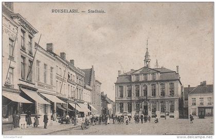 CPA - AK Roeselaere Roeselare Röselare Roulers Stadhnis Stadhuis ? Westflandern a Izegem Kortemark Staden Ardooie Ypern