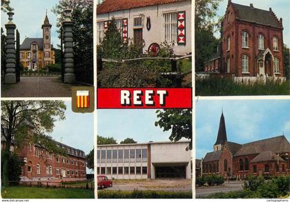A3641 Belgium Reet Rumst multi views postcard