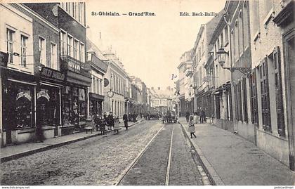 Belgique - SAINT-GHISLAIN (Hainaut) Grand'Rue