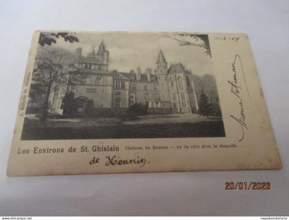 Les environs de St Ghislain, Chateau de Boussu,
