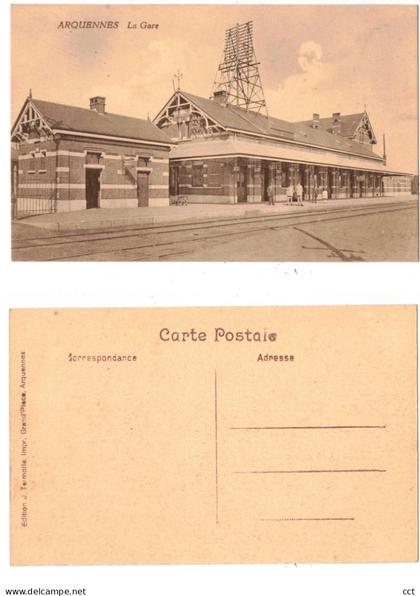 Arquennes   Seneffe   La Gare