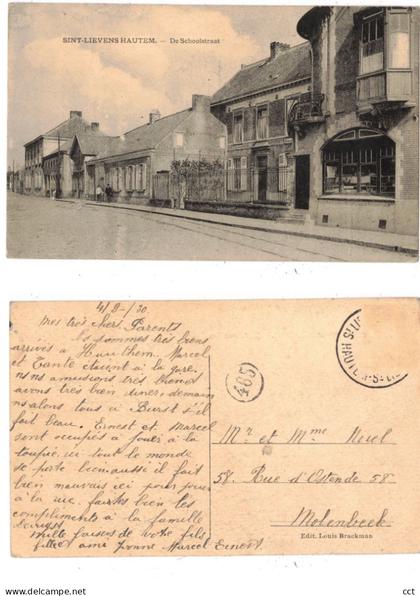 Sint-Lievens-Houtem    Sint-Lievens-Hautem   De Schoolstraat