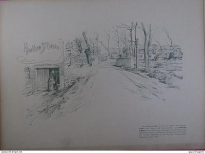 SINT LIEVENS HOUTEM   WATERMOLEN   PRINT. A.HEINS    360 X 270 MM